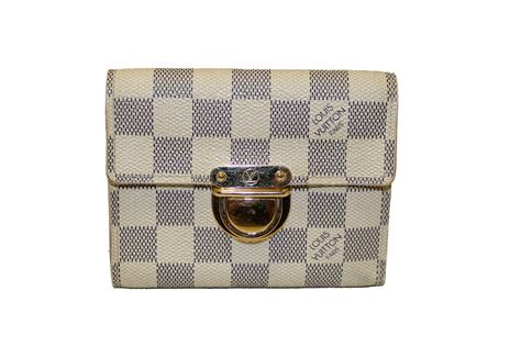 louis vuitton damier azur wallet|authentic louis vuitton damier wallet.